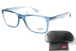 Ray Ban RX7027I 6750 Clear Blue Frames Reading Glasses/bifocal/progressive Lens. Fixed Price $111.95.