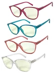 Blue Light Blocking Anti Reflective Reader Reading Glasses Retro Cat Eye Frame. Fixed Price $13.99.