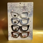Maxstudio +1.50 Women's Premium Reading Glasses 4-PACK Readers New Authentic. Fixed Price $36.62.