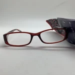 Foster Grant Thelma Red +2.50 Reading Glasses W/case Readers Magnivision. Fixed Price $9.95.