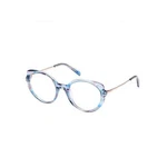 Emilio Pucci EP5193 086 Light Blue Round Plastic Eyeglasses Frame 52-21-140. Fixed Price $143.60.