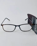 Foster Grant Tallulah Brown Reading Glass With Free Case, (+1.25), New. Fixed Price $12.88.