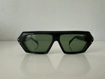 Vintage 1960 Glam Unisex Sunglasses Black Hex Frame Mint *new Old Stock. Fixed Price $35.00.