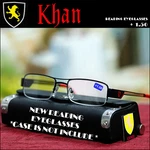 Cool Reading Glasses Designer Semi Rimless Matte Black /red Metal Frame +1.50. Fixed Price $10.00.