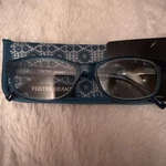 Reading Glasses Foster Grant Pearla Women's Readers 1.50 Teal W/soft Case. Fixed Price $13.95.