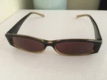 Personal Optics Rectangle Sunglasses/reading Dark Brown Frame Lenses. Fixed Price $22.00.