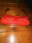 Eyebobs Caffeinated 2215 01 Red Black Reading Eyeglasses Desc.. Fixed Price $39.99.