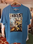 Vintage Kevin Durant 35 Kd Nike Dri-fit Dark Horse Comic T-shirt Size Nba. Fixed Price $45.00.