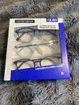 Foster Grant 809 Class Round Reading Glasses +2.50 3 Pack. Fixed Price $11.19.