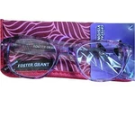 Foster Grant Crystal Vision Clear Pink Ombre Reading Glasses With Case, +1.50. Fixed Price $13.79.
