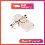 Optofendy TR90 Reading Glasses For Women, Fashion Round Blue Light Blocking Comp. Fixed Price $22.43.