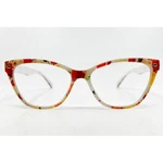 Zenni Optical 129819 Cat Eyeglasses Frames Multicolor Floral Print Women. Fixed Price $15.99.
