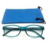 Foster Grant Reading Glasses +3.25 Teal Floral Pattern Full Frame Women's Reader. Fixed Price $7.87.