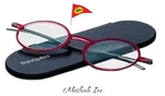 Thinoptics Unisex Adult Glasses Reading, Regular Case / Round Red, 2.00 Us. Fixed Price $50.00.