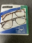 Foster Grant Design Optics Bluelight Uv Reader Glasses Case +2.00 M13B. Fixed Price $10.39.