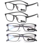 Teraise 4-PACK Reading Glasses Blue Blocking Reader Unisex Ultra-light +4.. Fixed Price $20.99.