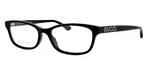 New Gucci GG0730O 005 50MM Black Crystal Logo Eyeglasses Frames Italy. Fixed Price $249.90.
