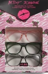 Betsey Johnson Reading Glasses +2.00 Readers 3 Pack Pink Green Animal Print. Fixed Price $23.00.