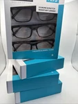Foster Grant Reading Glasses 3-PACK +1.75 Design Optics New, Lot Of 4 Boxes. Fixed Price $25.00.