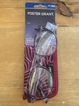 Foster Grant Crystal Vision Clear Purple Floral Reading Glasses W Case, +1.50. Fixed Price $11.99.