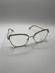 Priv Revaux Eyeglasses Copy Cat C52 Gold 55-17-140 Blue Light Blocking. Fixed Price $34.99.