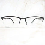 Eyecedar Eyeglasses Frame 955 +1.75 Men Brown Half Rim Rectangular 53-17-140. Fixed Price $15.20.