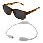 Global Vision Reading Glasses +3.0 Demi Brown Frame W/ Clear Lens & Polarized. Fixed Price $24.99.