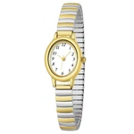 Gold Watch Women Waterproof Easy Reader Analog Alloysteel Expansion Band Fashion. Fixed Price $25.69.