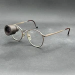 Designs For Vision Magnification Glasses Gold Og Z87-2 Z94.3 Db 047 Vgc 51-18. Fixed Price $129.98.