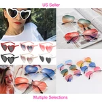 Us Women Lovely Heart Shape Halloween Cat Eye Retro UV400. Fixed Price $6.40.
