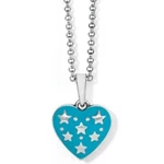 Nwtag Brighton Amore Shades Joy White Blue Heart Crystal Pendant Necklace $78. Fixed Price $39.20.