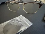 Persol New In Box With Case Horn-rim & Titanium Gunmetal Frame. Fixed Price $120.00.