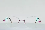 New Lindberg Strip 3P 2364 098/F206 P70 Pink Womens Eyeglasses 52-17-135 B:41. Fixed Price $361.24.
