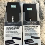 3 Pair Of Foster Grant Brand New Fold Flat Readers With Hard Black Case. 2.75. Fixed Price $60.00.