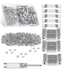 Mr. Pen- Sawtooth Picture Hangers, 511 Pack, Silver, Metal Frame. Fixed Price $9.79.