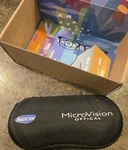 Microvision Optical Neox Blue Light Readers 2.50 New Never Used With Case. Fixed Price $12.00.