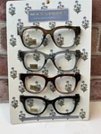 Max Studio +1.50 Thick Multicolored Clear 4 Pack Reading Glasses. Fixed Price $35.62.