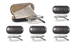 Eye Zoom 5 Pairs Unisex Compact Rectangular Metal Folding Reading Glasses. Fixed Price $29.99.