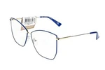 The Book Club 297156 Women's Wry Centrality Blue Light Glasses, Cobalt 60-10-145. Fixed Price $45.50.