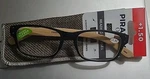 Reading Glasses By Piranha, Black Frames, Bamboo Temples Strength 1.50, New. Fixed Price $10.00.