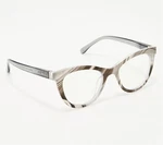 Prive Revaux La Dulce Blue Light Readers Strength 3-35 Grey Marble New (680). Fixed Price $18.99.