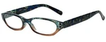 Calabria 4377 Reading Glasses W/floral Designs & Matching Case Brown +2. Fixed Price $15.24.