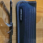Foster Grant Blake Rimless Reading Glasses +1.25 Gunmetal 53MM 18MM 140MM. Fixed Price $12.60.
