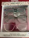 Nine West Designer Reading +2.50 Eyeglasses. Fixed Price $28.00.