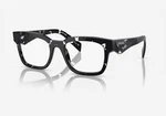 Prada A10V Black Transparent Havana (15O-1O1) Eyeglasses. Fixed Price $300.00.