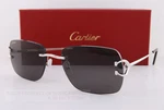 Closeout New Authentic Cartier Sunglasses Ct 0330/S-004 Silver/solid Grey. Fixed Price $712.25.