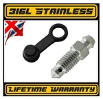 Stainless Steel Bleed Nipple Fits 1988 Suzuki Rg 250 Fc Gamma M7X1MM. Fixed Price $12.14.
