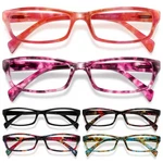 Gaoye 6-PACK Reading Glasses For Women & Men, Spring Hinge Blue Light Readers. Fixed Price $26.10.