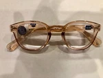 New Tan Round Peepers Blue Light Filtering Readers +2.25. Fixed Price $19.99.