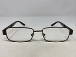 Foster Grant CT1212 Harry Brn 53-18-140 Brown Full Rim Eyeglasses Frame R552. Fixed Price $20.00.